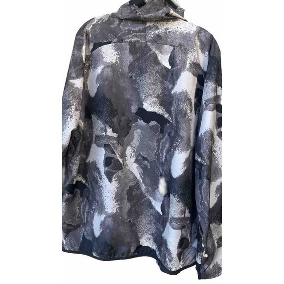 All in Motion Men’s Size XL Waterproof Rain Windbreaker Jacket Gray - Picture 10 of 15